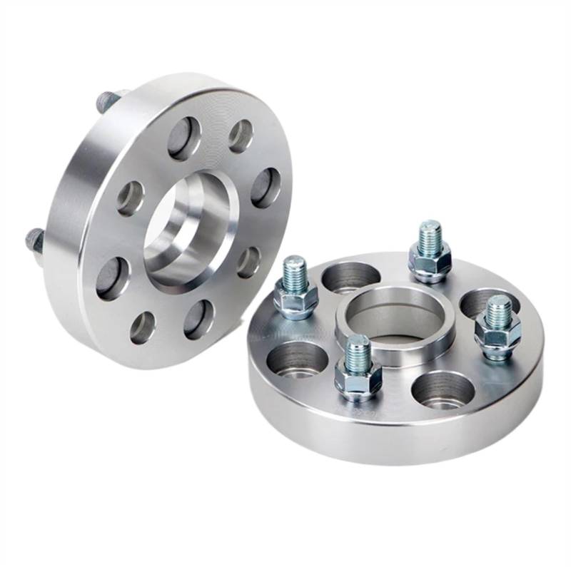 Auto Spurverbreiterung Kompatibel Mit Fit Für Jazz, 2 Stück PCD 4 X 100 CB 56,1 Mm M12 X 1,5 Auto-Rad-Distanzstück-Adapter-Separatoren Hubcentric-Räder-Distanzscheiben-Platte(35mm) von SYBLW