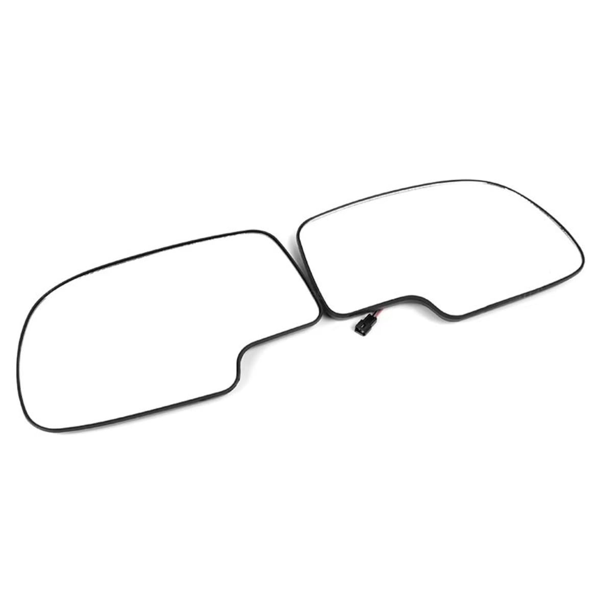 Kompatibel Mit Chevrolet Für Suburban Für Tahoe 2003 2004 2005 2006 2007, Auto-Rückspiegel, Beheiztes Spiegelglas, Seitentür-Spiegelglas, OEM: 88944391, 88944392 Außenspiegel Glas Beheizbar(A pair) von SYBLW