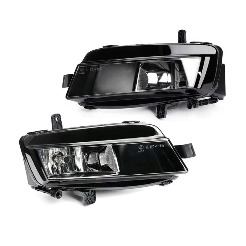 SYBLW Arbeitslicht Kompatibel Mit Vw Für Golf 7 MK7 2012 2013 2014 2015 2016 Auto-Frontstoßstange Nebelscheinwerfer Lampe Nebelscheinwerfer Montage OEM: 5GG941661 5GG941662(Pair) von SYBLW