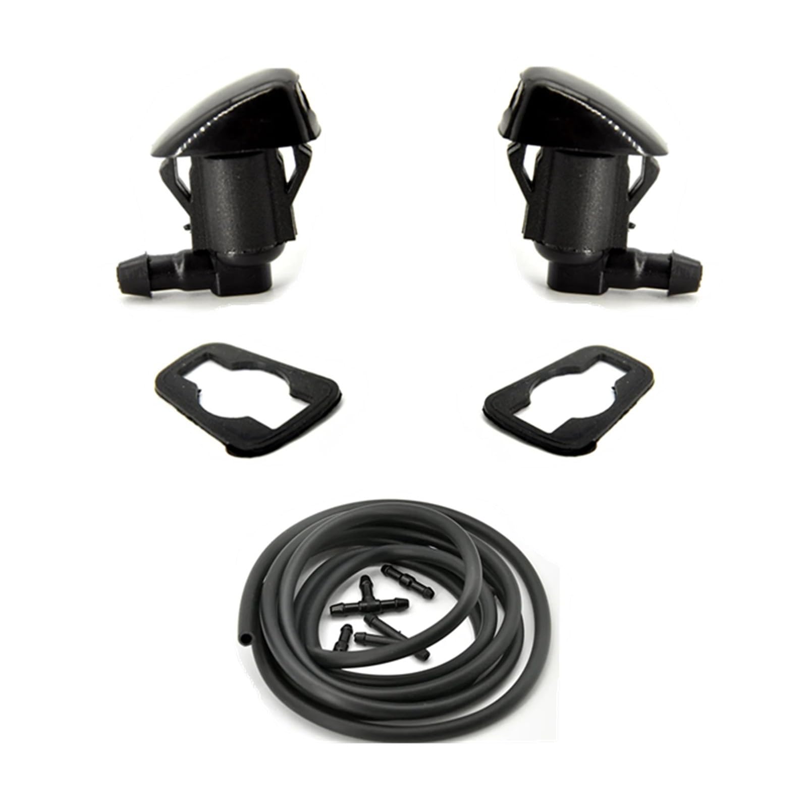 SYBLW Auto Scheibenwischerdüse Kompatibel Mit Chevrolet Für Malibu 2008–2012, Auto-Scheibenwischer-Waschdüse, Sprüh-Unterbaugruppe, Auto-Scheibenwaschpumpe(Washer and Hose) von SYBLW