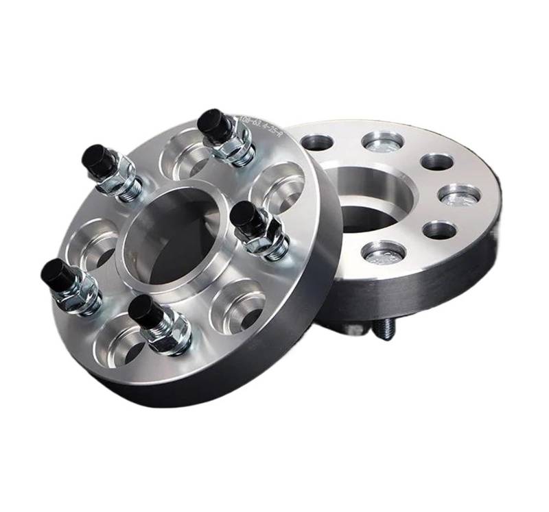 SYBLW Auto Spurverbreiterung Kompatibel Mit FIAT Für 500X PCD 5x110 CB 65,1mm Auto Spurverbreiterungen Adapter Hubcentric Spurverbreiterung 20/25/30/35/40/60mm M14x1.5 12x1,25(2PCS 30mm 14x1.5) von SYBLW