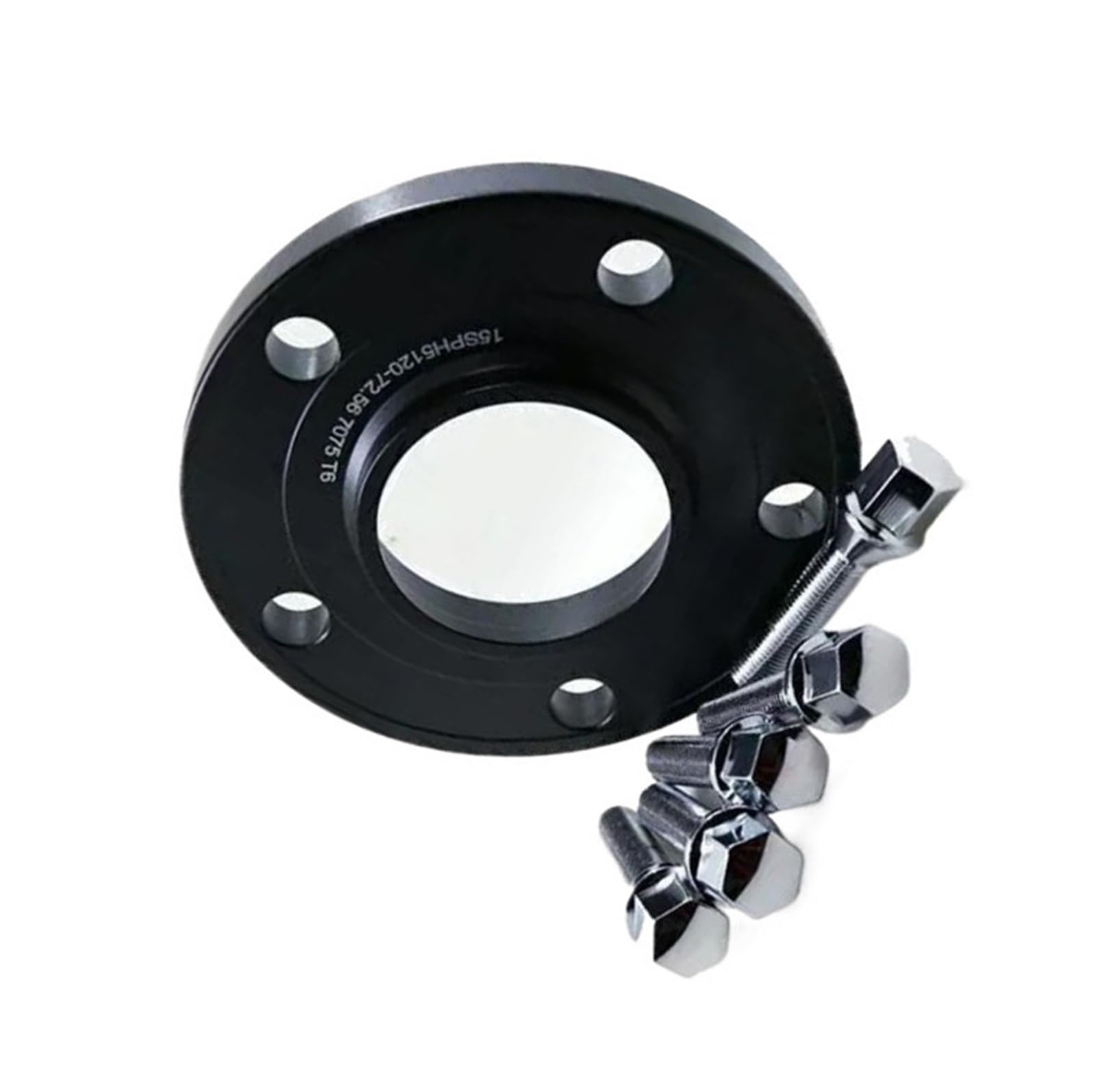 SYBLW Auto Spurverbreiterung Kompatibel Mit Für X5 X6 Spurverbreiterungen Verbreiterungssatz 5x120 Mittelloch 74,1 Mm Autozubehör Spurverbreiterung Adapter Separatoren Bolzen M14x1,25(25mm) von SYBLW