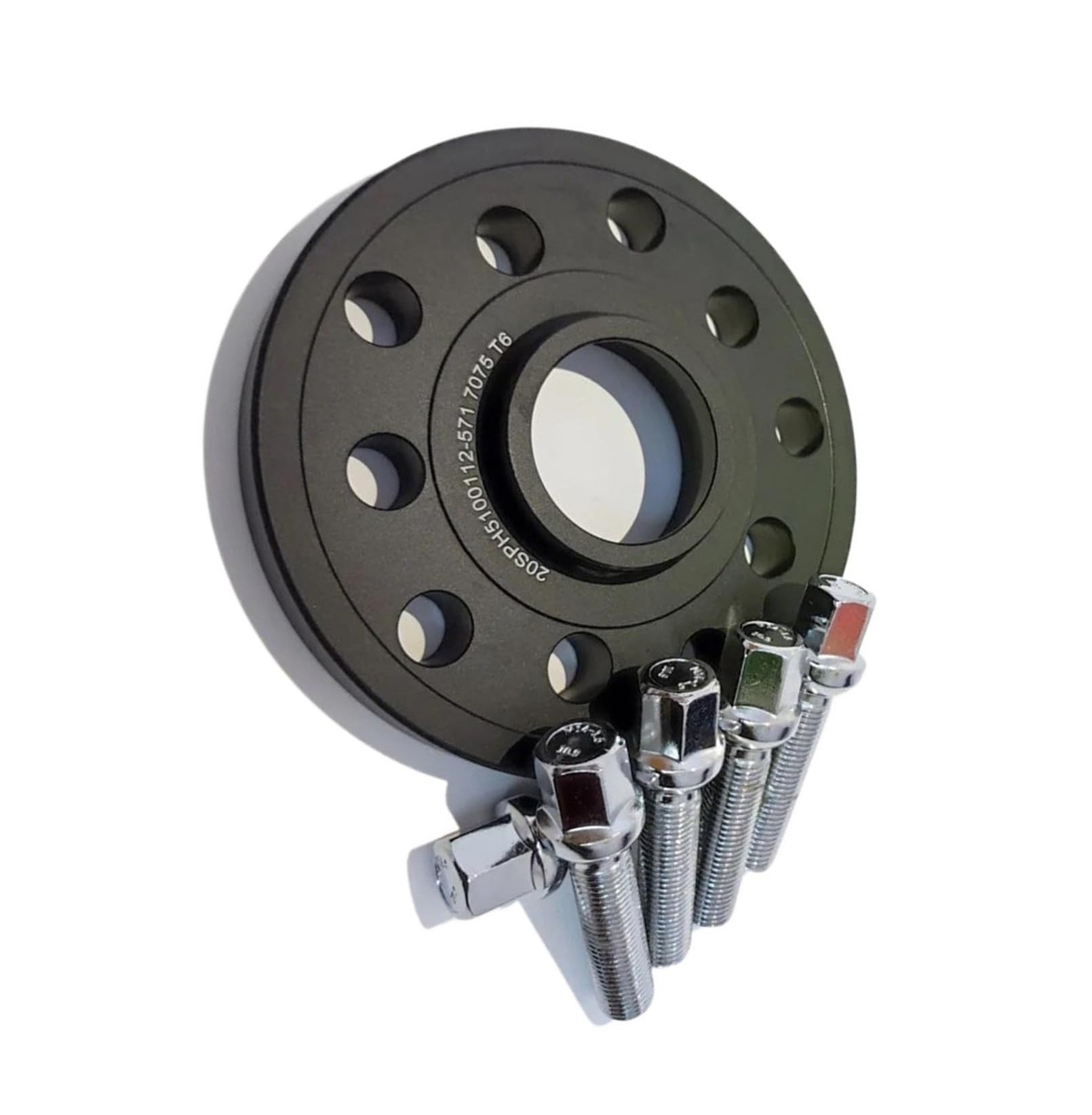 SYBLW Auto Spurverbreiterung Kompatibel Mit Seat Für Leon Für Ibiza 12/15/20/25 Mm Spurverbreiterungssatz 5x100 5x112 CB 57.1 Adapter Autotrenner Felgenabstandshalter(15mm) von SYBLW