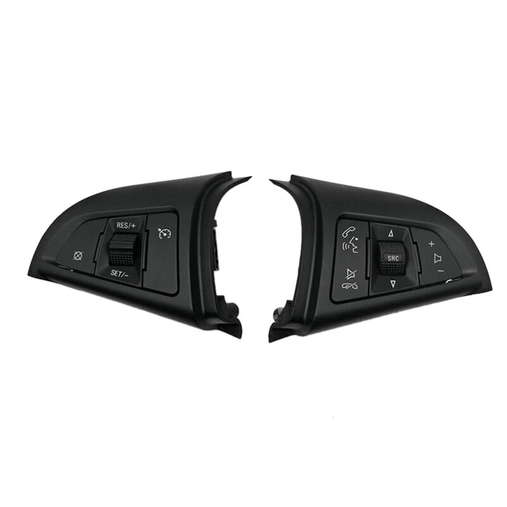 SYBLW Kabellose Steuertaste Kompatibel Mit Chevrolet Für Cruze 2009–2014 Für Malibu 2012–2016 96892140 Auto-Multifunktions-Lenkradtaste Tempomatschalter von SYBLW