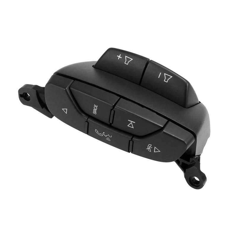 SYBLW Kabellose Steuertaste Kompatibel Mit Chevrolet Für Express 1500 2500 3500 2011 2012 2013 25851951 Auto-Tempomat-Taste Auto-Lenkrad Audio-Tastenteile von SYBLW