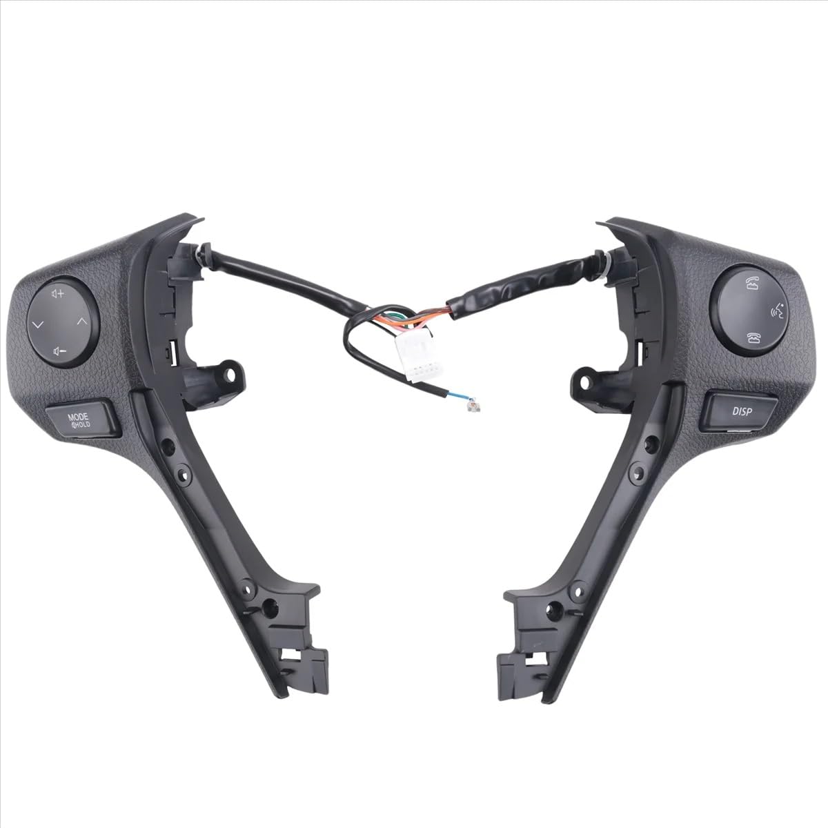 SYBLW Kabellose Steuertaste Kompatibel Mit Toyota Für Corolla Für Rav4 2014 2015 2016 2017 2018 84250-02560 Auto-Lenkradtasten Audio-Steuerknopf-Zubehör von SYBLW