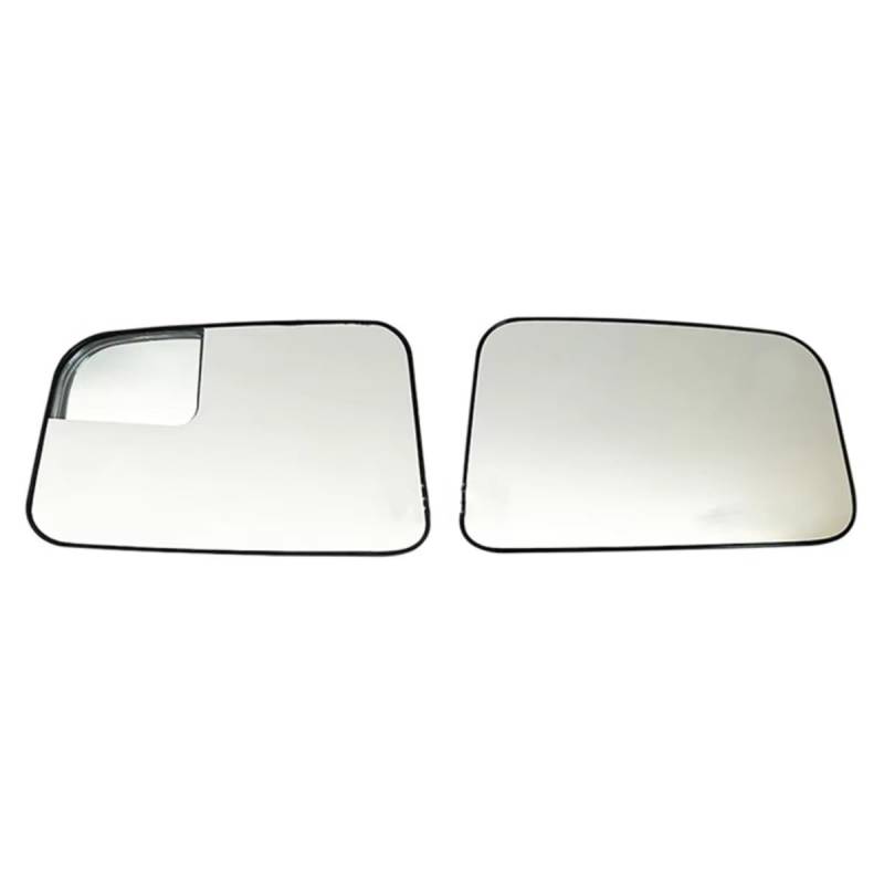 SYBLW Kompatibel Mit Ford Für Edge 2009 2010 2011 2012 Autozubehör Rückspiegel Seitenspiegellinse Außenspiegel Glas Mit Heizung Außenspiegel Glas Beheizbar(A Pair) von SYBLW