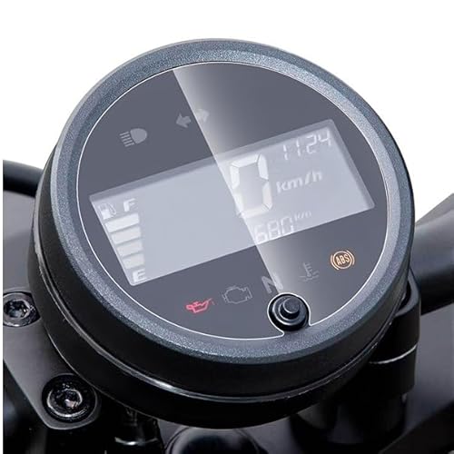 SYBLW Schutzfolie Kompatibel Mit CMX500 Für Rebel Für Rebel 250 2017 2018 2019, Motorrad-Instrumentenmembran, Armaturenbrett-Schutzfolie, Cluster-Displayschutz(1pcs) von SYBLW