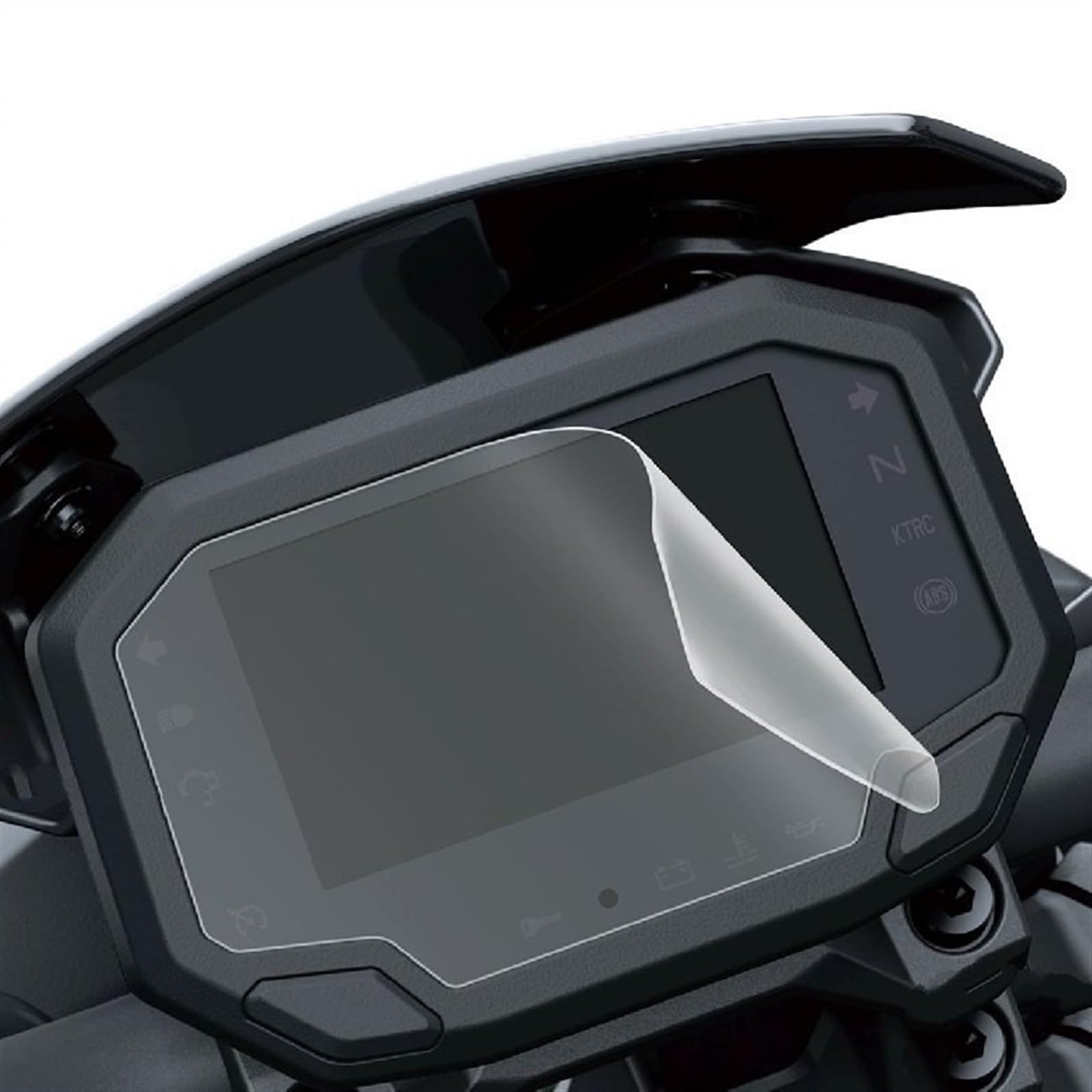 SYBLW Schutzfolie Kompatibel Mit Für Versys650 2022, Motorradteile, Armaturenbrett-Displayschutz, Motorrad-Instrumentenfolie, Kilometerzähler-Schutzfolie(X1) von SYBLW