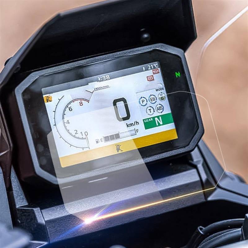 SYBLW Schutzfolie Kompatibel Mit XADV750 2021 2022 2023, Motorrad-Tachometer-Anzeige, Instrumentenfolie, Armaturenbrett-Bildschirmschutzfolie, Kilometerzähler-Schutzmembran(2 Set) von SYBLW