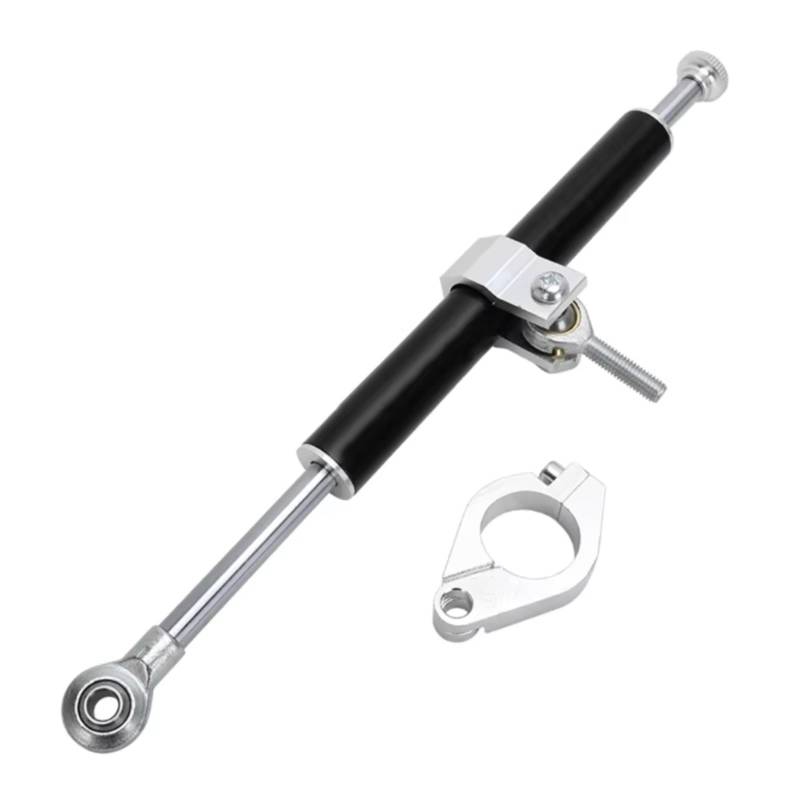 SYBLW Stoßdämpfer Kompatibel Mit Für 250R 300R Für Z250 Z300 Für ER6N EX300 Motorrad-Damper Lenkung Stabilisieren Die Kontrolle Universal(Black) von SYBLW