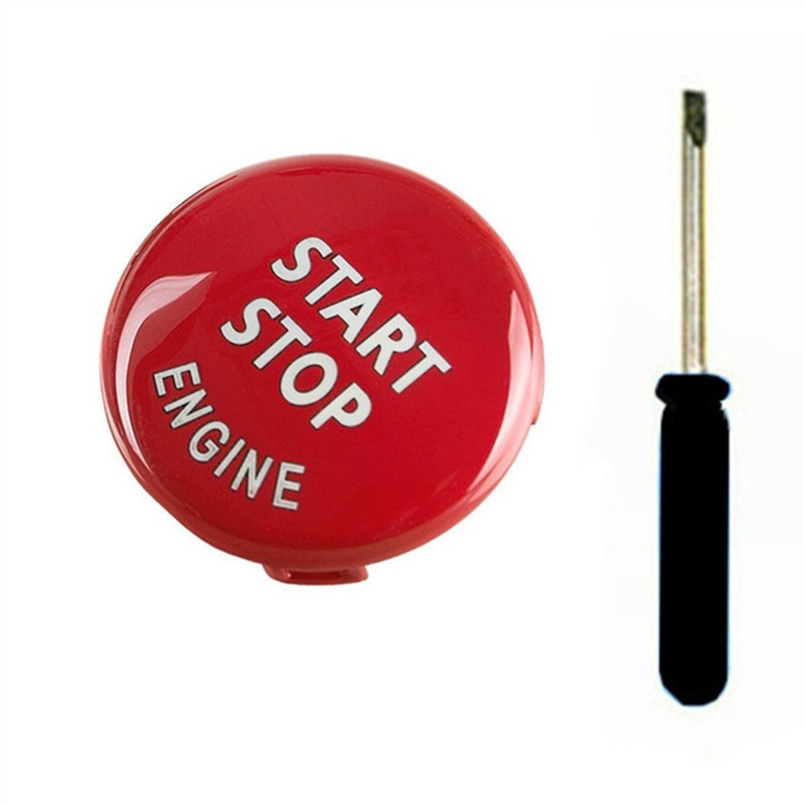 Steuerschalter-Knopf Kompatibel mit X1 X5 E70 X6 E71 Z4 E89 für E90 E91 E60 Autozubehör Auto Motor Start Stop Schalter Taste Abdeckung ersetzen(color1) von SYBLW