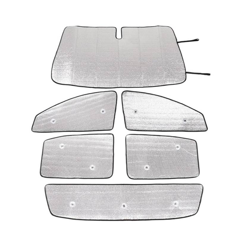 SYFCSEW Auto-Frontscheibe, volles Fenster, Glas, Sonnenschutz, Sonnenschirm, kompatibel mit Ford Ranger Wildtrak 2015–2022, Innenzubehör(Style 1) von SYFCSEW