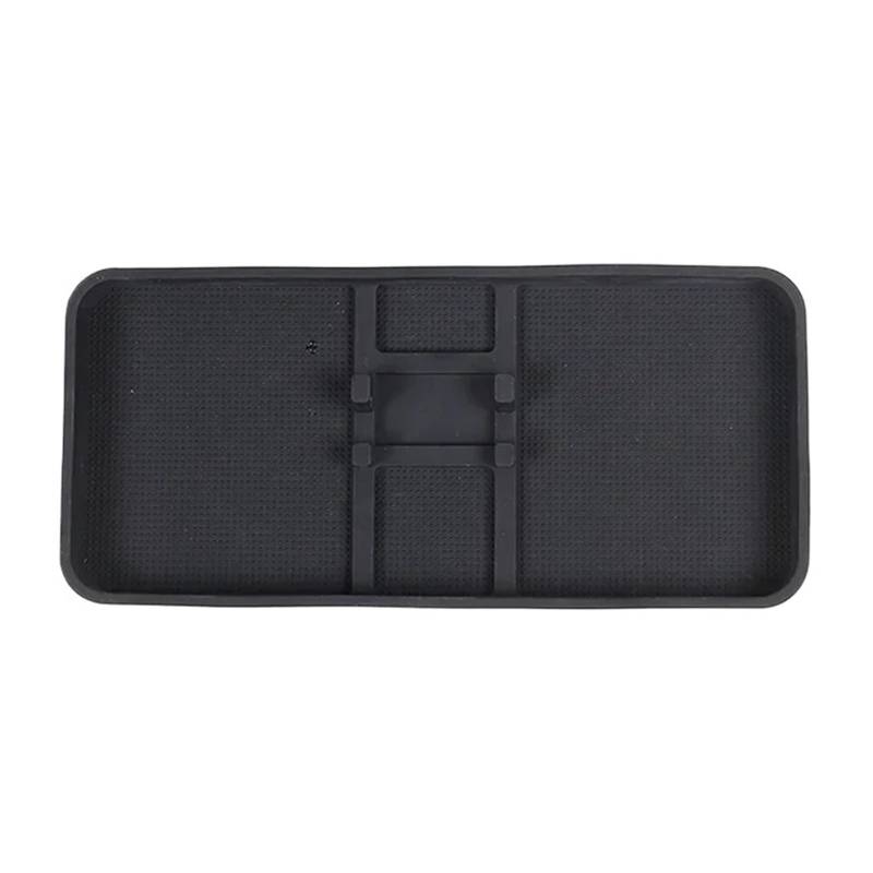 SYFCSEW Kompatibel mit Toyota FJ Cruiser 2007–2021, schwarzes Auto-Styling-Armaturenbrett, multifunktionale Aufbewahrung, Handy-Rutschmatte, Autozubehör (groß) von SYFCSEW