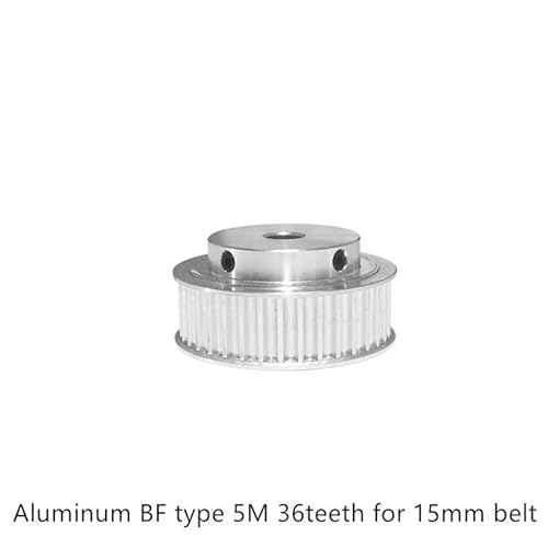 SYLALE CNC BF Typ 36 Zähne 5M Zahnscheibe 8mm 10mm for HTD5M 15mm Riemen verwendet in Linearscheibe 36 Zähne 36 T(14mm,15mm) von SYLALE