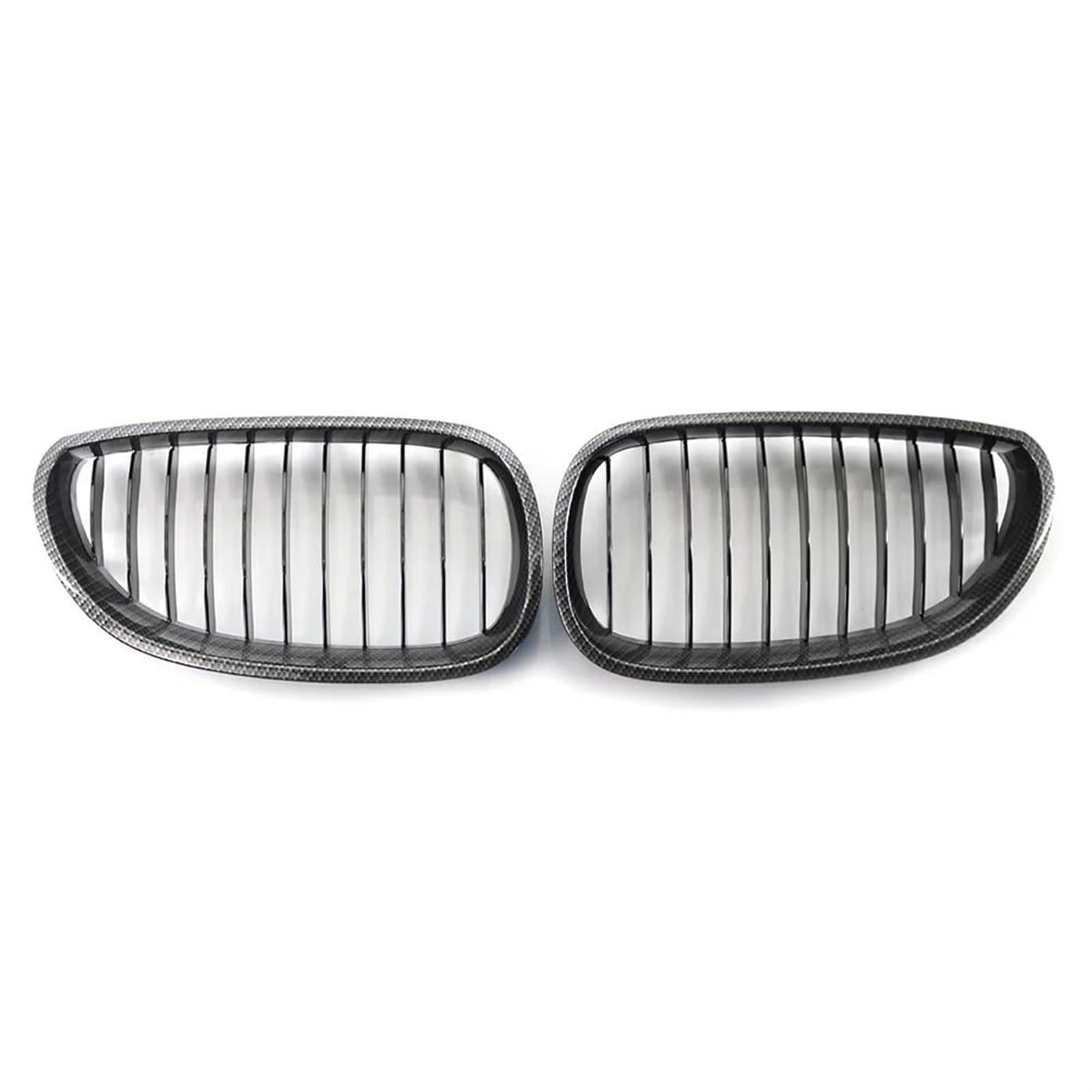 Frontstoßstangengrill 1 Paar Auto Front Niere Kühlergrill Für E60 E61 Für M5 5 Serie 2004 2005 2006 2007 2008 2009 ABS Kunststoff Racing Grills Nebelscheinwerfer Gitter von SYLTER