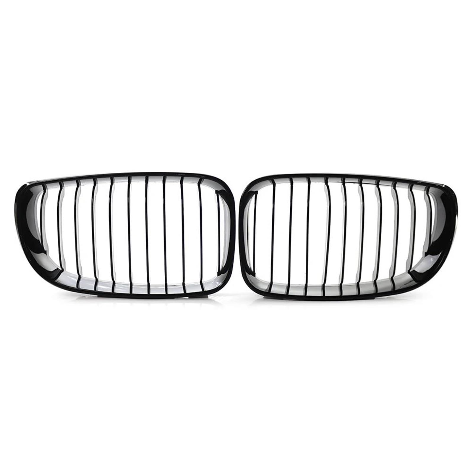 Frontstoßstangengrill 2Pcs Auto Vorderen Stoßfänger Niere Gitter Grills Für E87 E82 1-Serie 2006 2007 2008 2009 2010 2011 2012 2013 ABS Kunststoff Nebelscheinwerfer Gitter von SYLTER