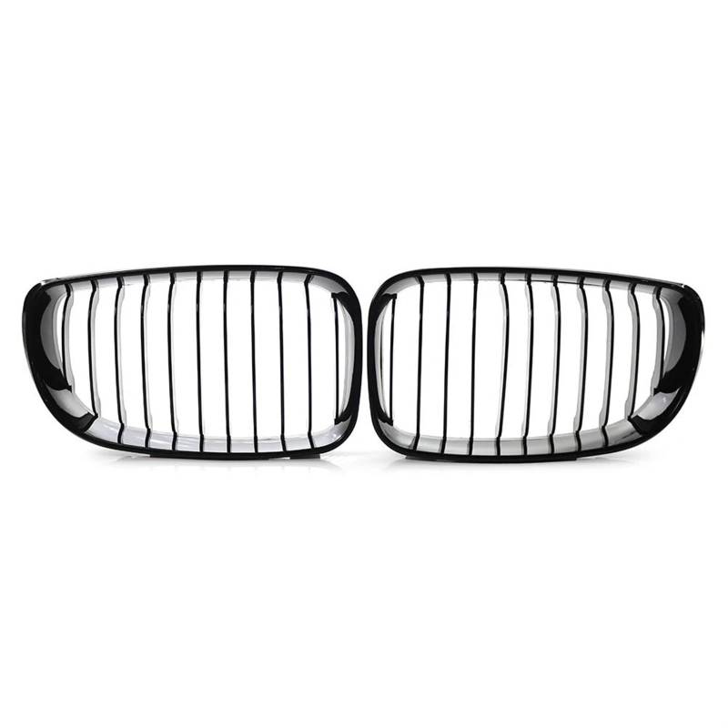 Frontstoßstangengrill 2Pcs Auto Vorderen Stoßfänger Niere Gitter Grills Für E87 E82 1-Serie 2006 2007 2008 2009 2010 2011 2012 2013 ABS Kunststoff Nebelscheinwerfer Gitter von SYLTER