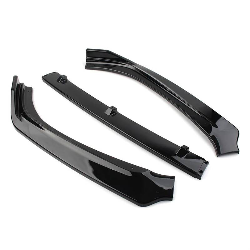 Frontstoßstangengrill 3Pcs Glänzend Schwarz Auto Vorderen Stoßfänger Lip Spoiler Borte Abdeckung Außen Zubehör Für Accord Für 10th 2018 2019 2020 Nebelscheinwerfer Gitter von SYLTER