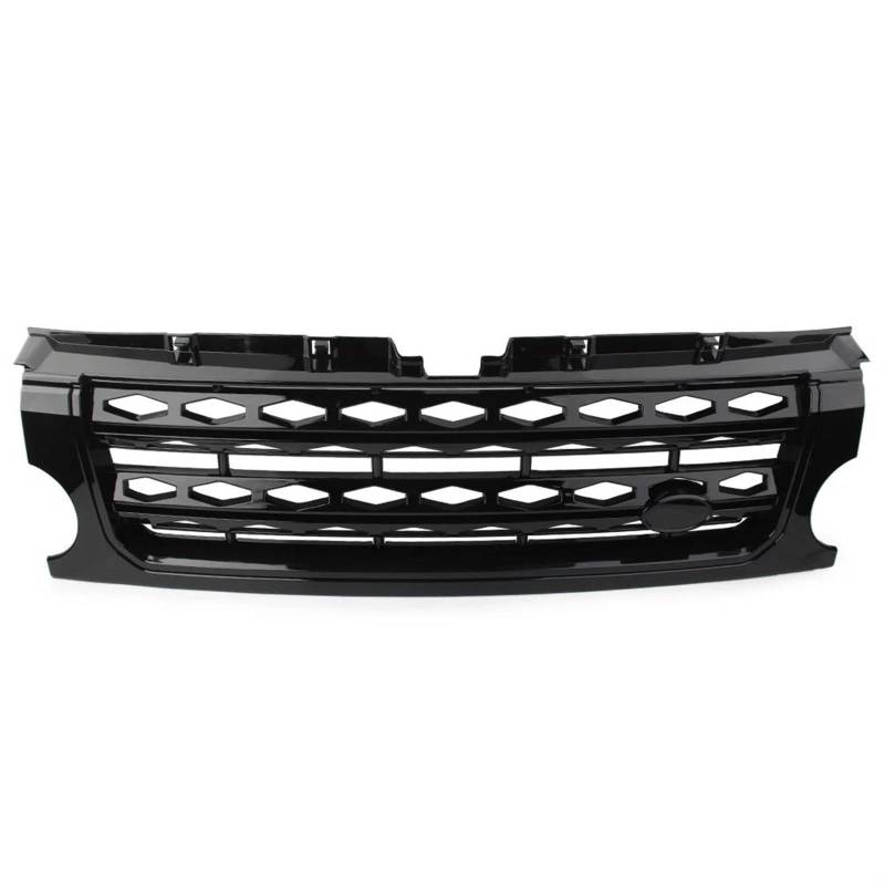 Frontstoßstangengrill Auto ABS Frontgrill Stoßstange Mesh Grill Für Land Für Rover Für Discovery III LR3 2005 2006 2007 2008 2009 Nebelscheinwerfer Gitter(Schwarz) von SYLTER