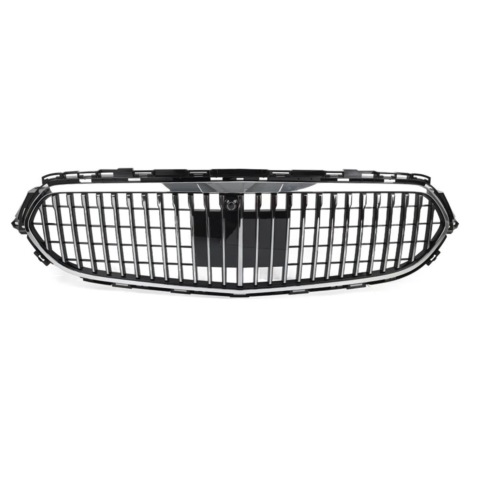 Frontstoßstangengrill Auto Front Stoßstange Kühler Haube Grille mit Kamera Loch Chrom Für Mercedes Für Benz E Klasse W213 2021 2022 2023 Nebelscheinwerfer Gitter von SYLTER