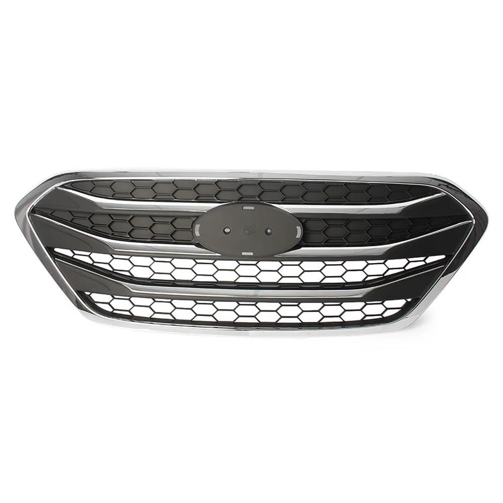 Frontstoßstangengrill Auto-Frontgrill Oberer Kühlerhaubengrill für Hyundai für Tucson für ix35 2013 2014 2015 2016 Nebelscheinwerfer Gitter von SYLTER