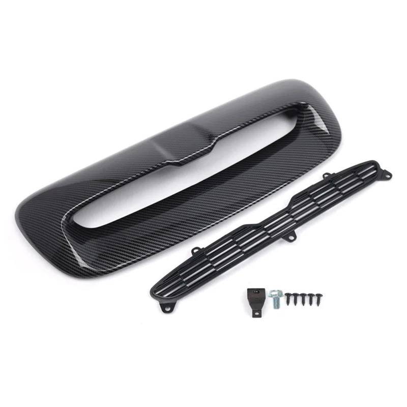 Frontstoßstangengrill Auto Fronthaube Lufteinlass Vent Scoop Für Mini Für Cooper S R55 R56 R57 R58 R59 2007 2008 2009 2010 2011 2012 2013 2014 Nebelscheinwerfer Gitter(Kohlenstoff-Look) von SYLTER