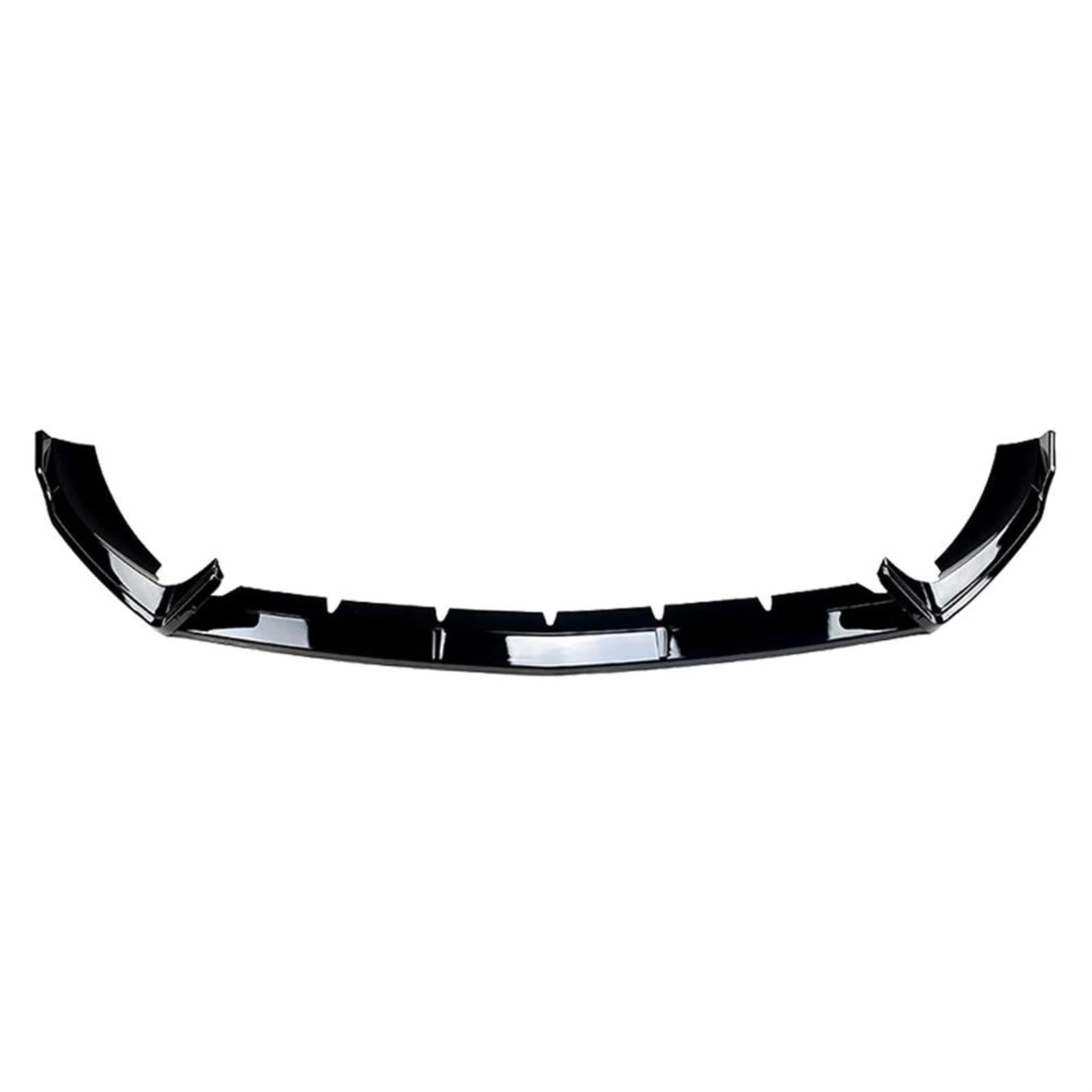 Frontstoßstangengrill Auto Frontschürze Spoiler Trim Lip Splitter Körper Kit Für Mercedes Für Benz Für E-Klasse W213 E260 E300 2021 2022 2023 Nebelscheinwerfer Gitter(Glänzend schwarz) von SYLTER