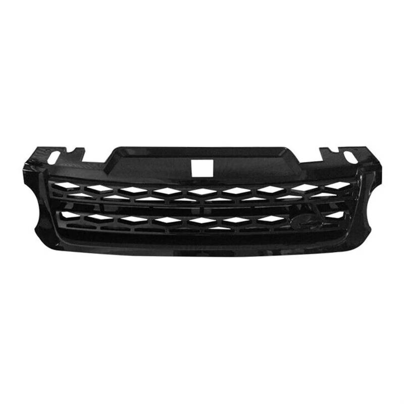 Frontstoßstangengrill Auto-Frontstoßstangen-Obergrill mit Emblem für Land für Rover für Range für Rover für Sport L494 2014 2015 2016 2017 Nebelscheinwerfer Gitter(Schwarz) von SYLTER