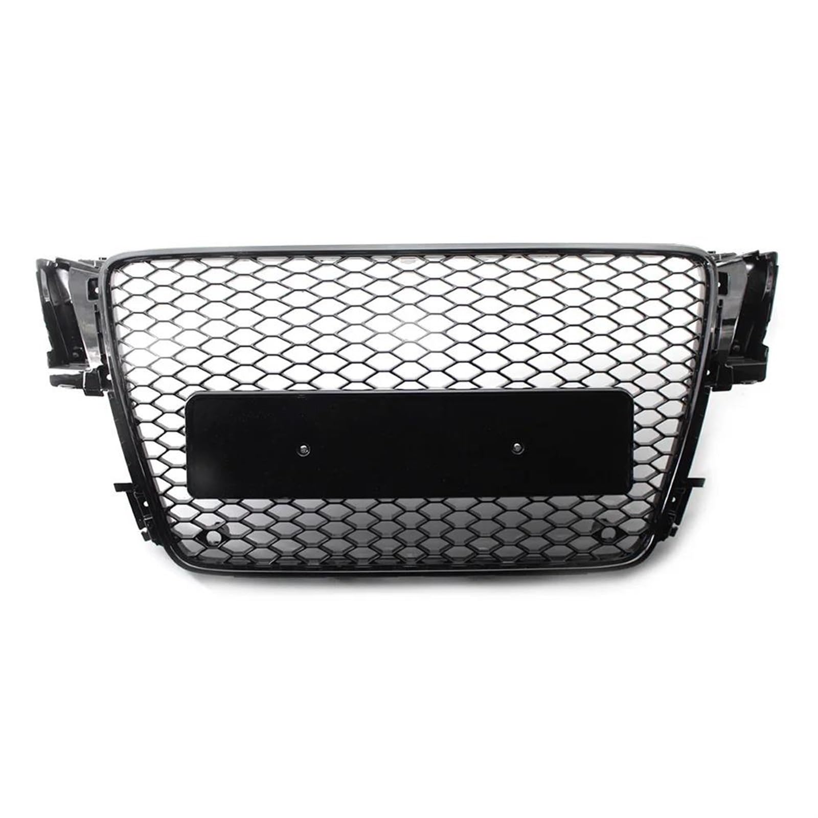 Frontstoßstangengrill Auto Frontstoßstangengrill Honeycomb Sport Styling Mesh Hex Grill Schwarz ABS Für A5 B8 S5 8T 2008 2009 2010 2011 2012 Nebelscheinwerfer Gitter von SYLTER