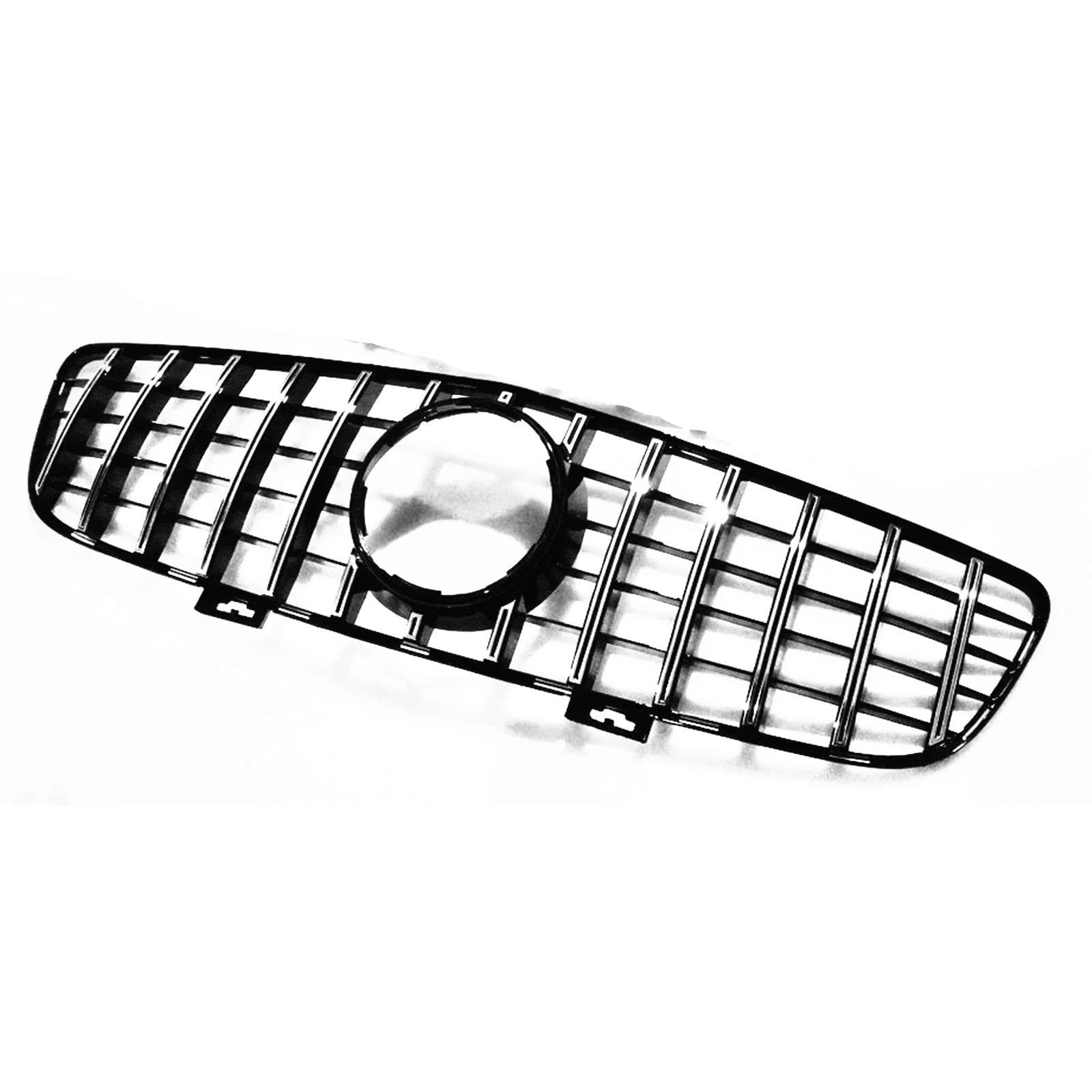 Frontstoßstangengrill Auto Kühlergrill Grill Mesh Oberen Stoßstange Haube Gitter Auto Teil Für Mercedes Für Benz C197 SLS Für AMG 2010 2011 2012 2013 2014 2015 Nebelscheinwerfer Gitter(Silber) von SYLTER