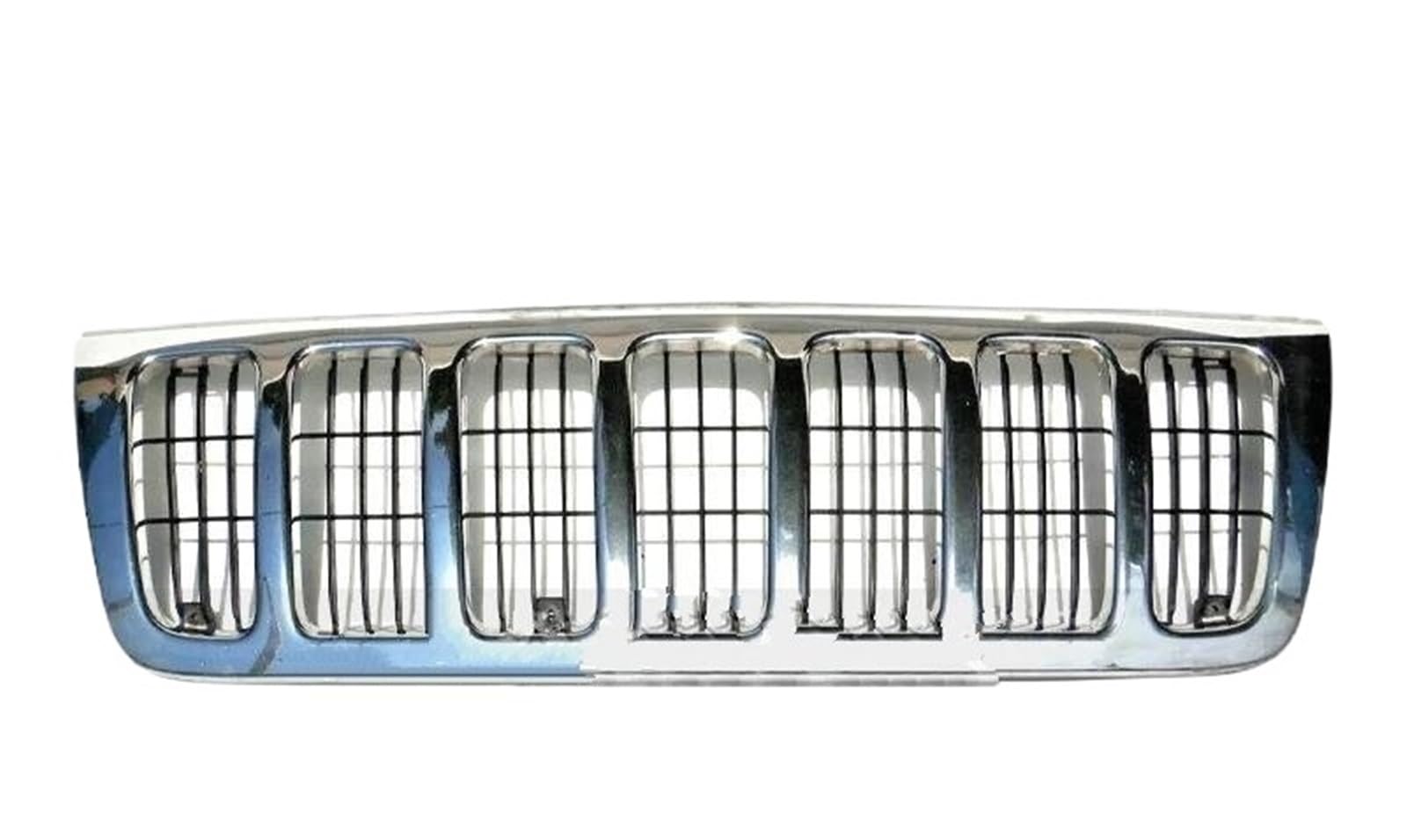 Frontstoßstangengrill Auto Mesh Grill Front Stoßstange Grille Kühlergrill Für Jeep Für Grand Für Cherokee WJ 1999 2000 2001 2002 Racing Grills Nebelscheinwerfer Gitter von SYLTER