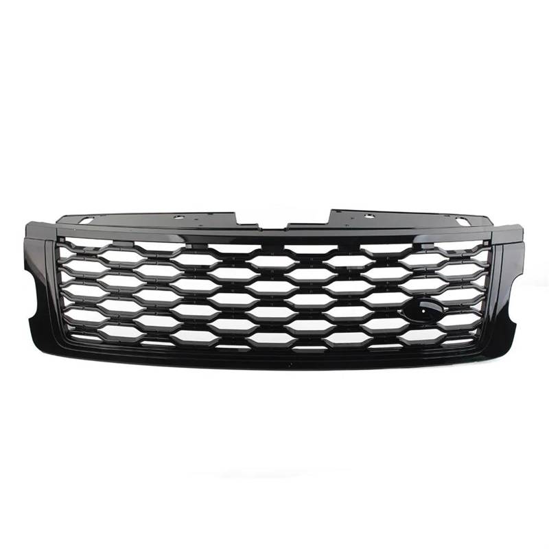 Frontstoßstangengrill Auto Vorderen Stoßfänger ABS Grille Grill Für Land Für Rover Für Range Für Rover 2018 2019 2020 2021 2022 LR098084 LR098080 LR098082 Nebelscheinwerfer Gitter(Schwarz) von SYLTER