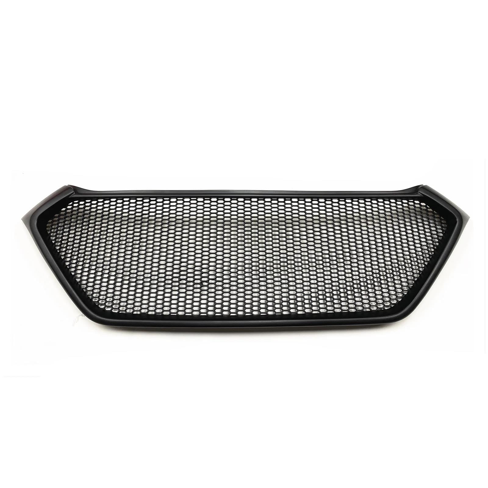 Frontstoßstangengrill Frontgrill Racing Grills Für Hyundai Für Tucson 2016 2017 2018 Waben Stil Auto Oberen Stoßstange Haube Mesh Grid Nebelscheinwerfer Gitter(Fiberglass) von SYLTER