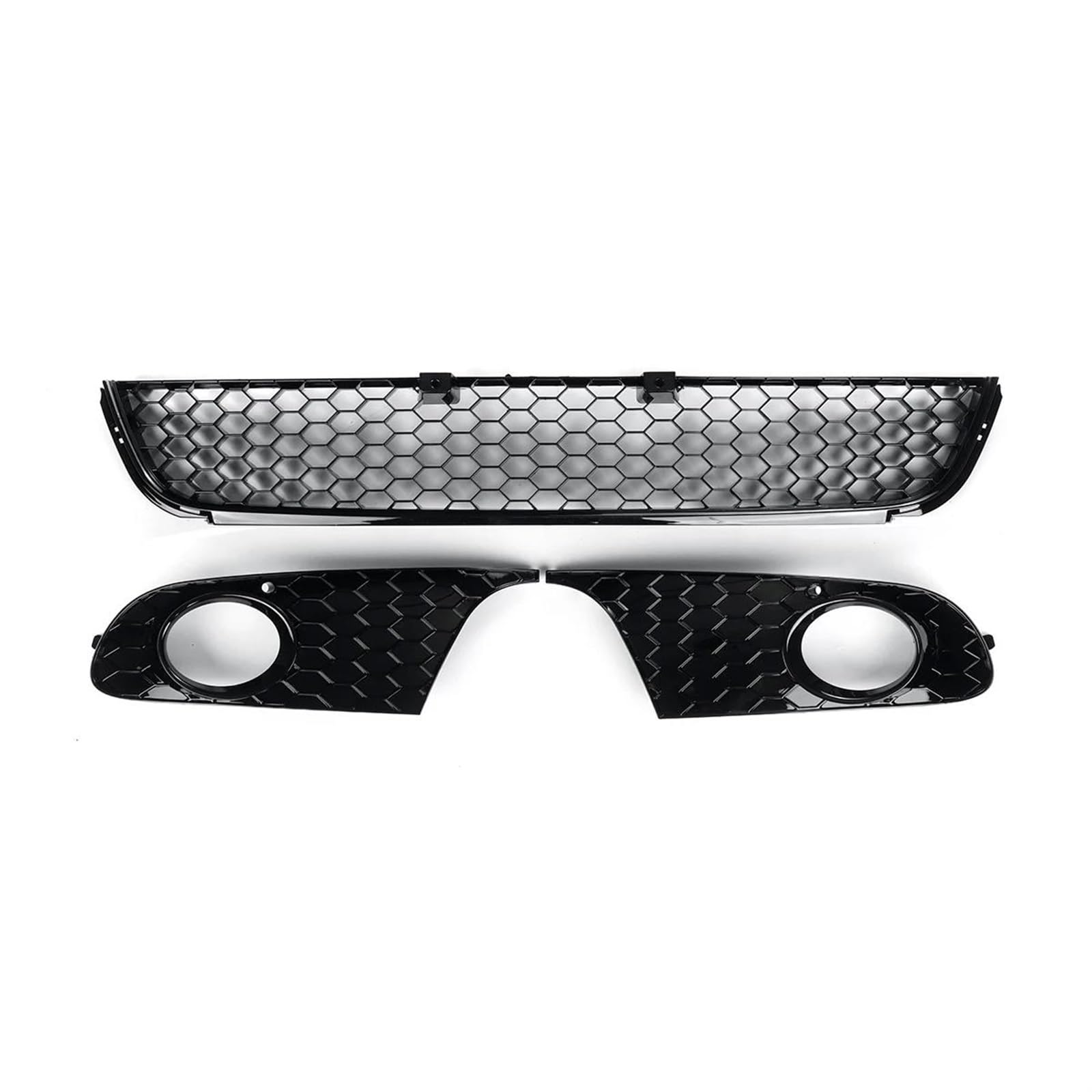 Frontstoßstangengrill Frontstoßstangengrill Mesh Grill Nebelscheinwerferabdeckung Wabenunterer Kühlergrill für VW für Golf 6 für MK6 2009 2010 2011 2012 2013 Nebelscheinwerfer Gitter von SYLTER