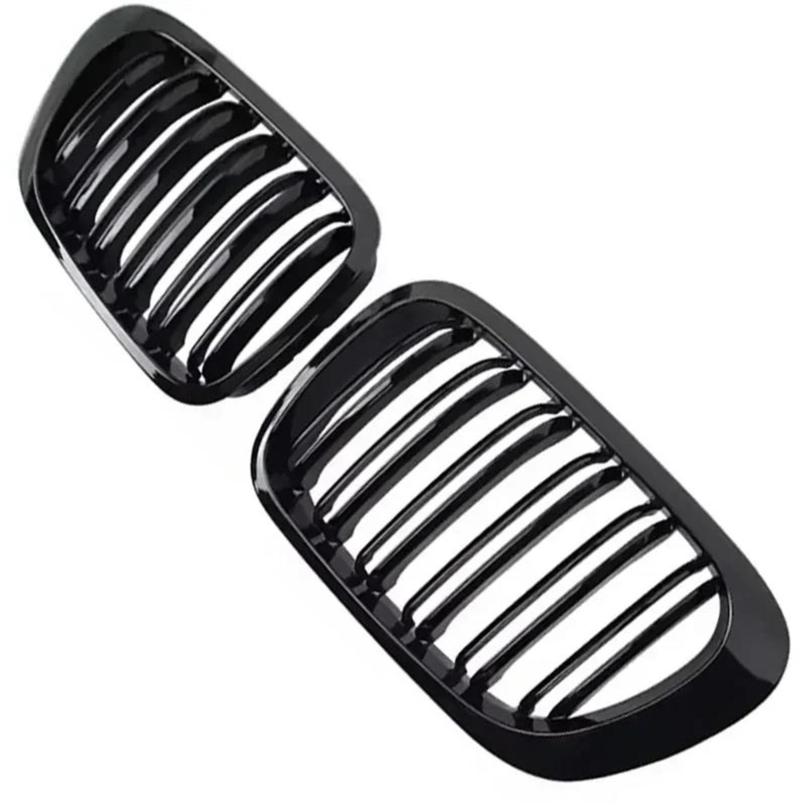 Frontstoßstangengrill Für 3er E46 318i 320i 325i 330i 1998 1999 2000 2001 2/4 Türen Auto Front Nierengrill Racing Grille Zubehör Nebelscheinwerfer Gitter(4 Door) von SYLTER