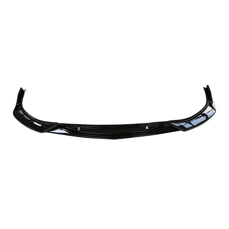 Frontstoßstangengrill Für Hyundai Für Sonata Für 10th 2021 Auto Front Stoßstange Splitter Lip Spoiler Diffusor Schutz Außen Zubehör Körper Kit Nebelscheinwerfer Gitter(Glänzend schwarz) von SYLTER