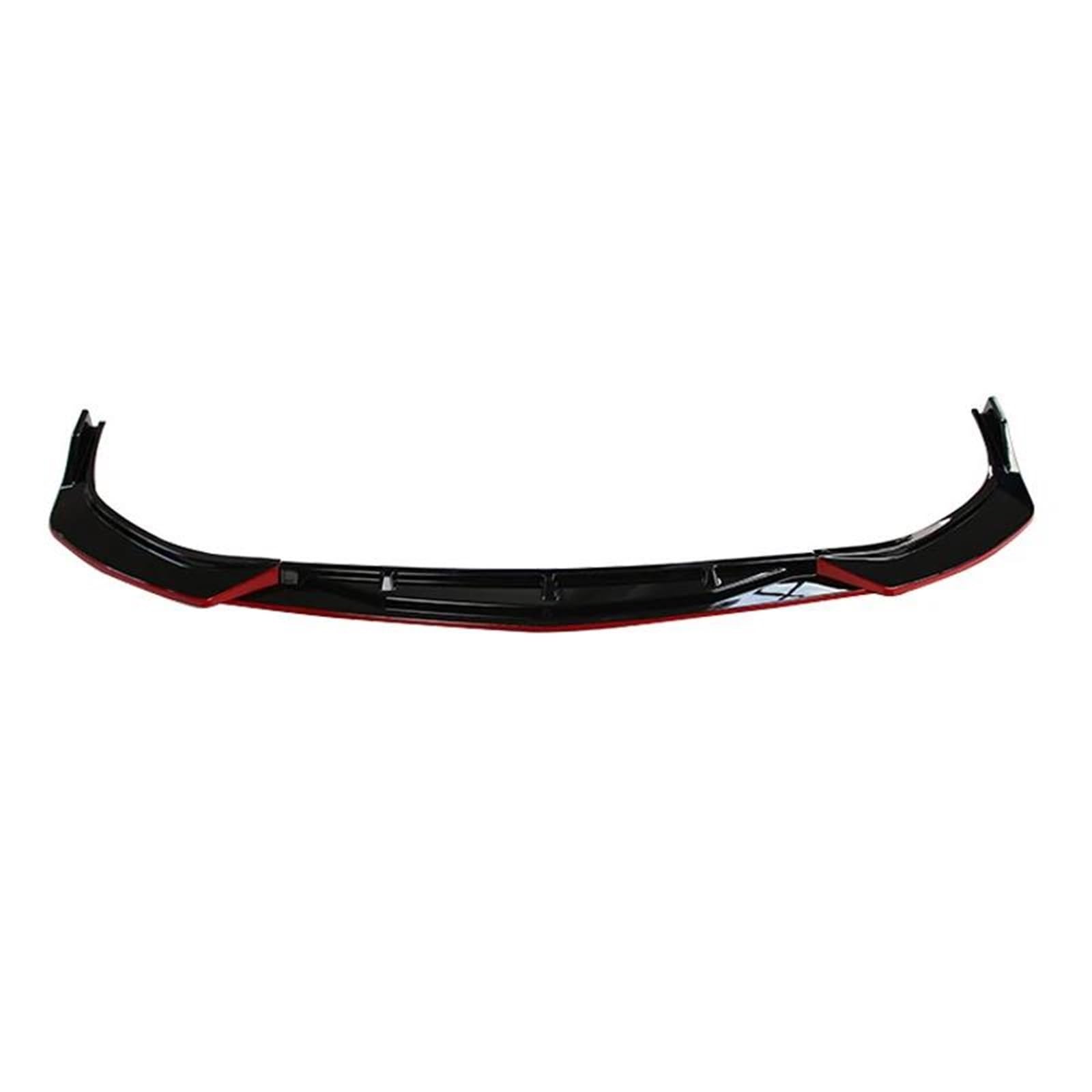 Frontstoßstangengrill Für Hyundai Für Sonata Für 10th 2021 Auto Front Stoßstange Splitter Lip Spoiler Diffusor Schutz Außen Zubehör Körper Kit Nebelscheinwerfer Gitter(Schwarz Rot) von SYLTER