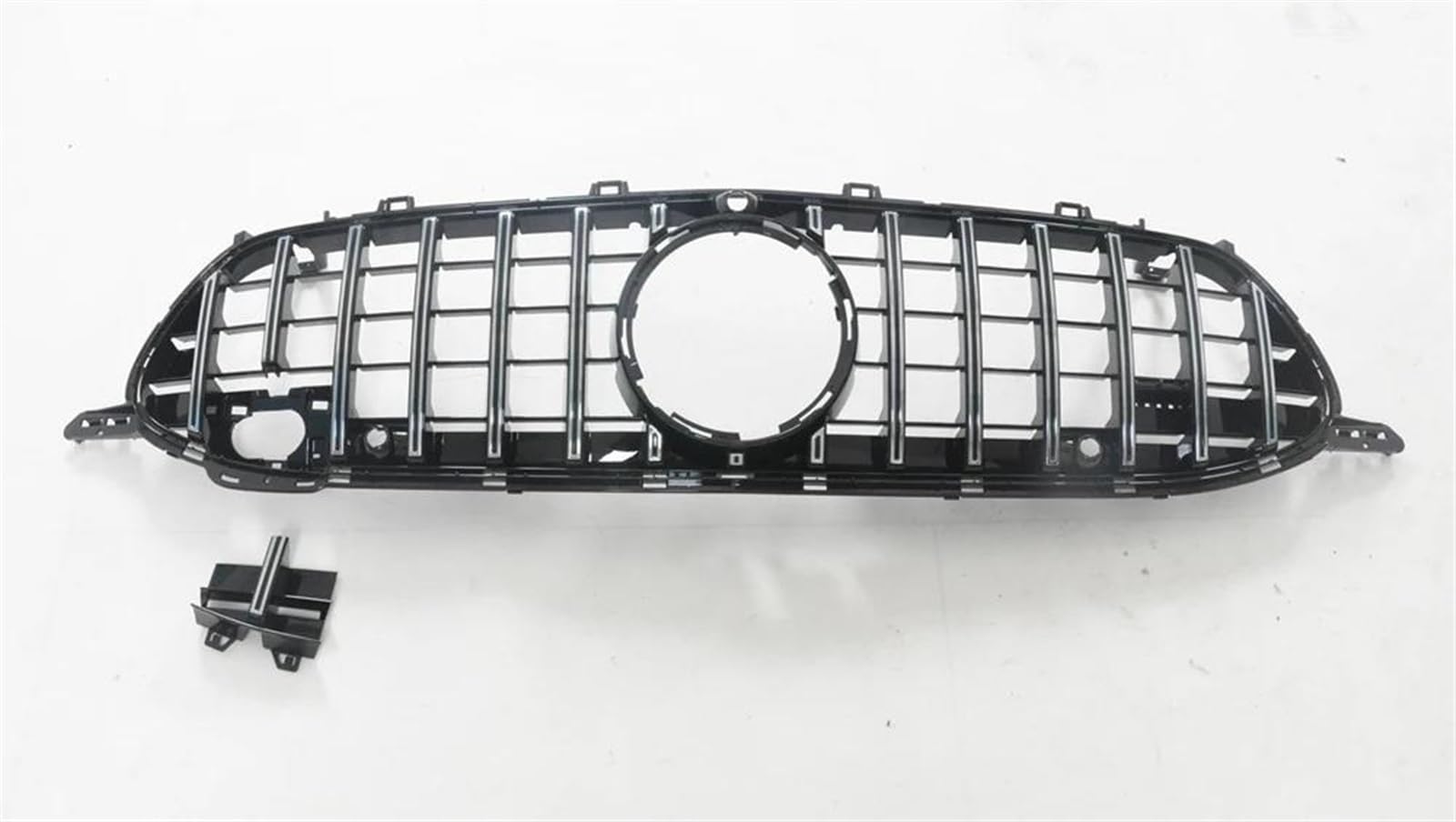 Frontstoßstangengrill Für Mercedes Für Benz Für AMG Für GT 53 63 2018 2019 2020 4-Türer Kühlergrill Schwarz Auto Oberen Stoßfänger Ansaughaube Mesh Grid Kit Nebelscheinwerfer Gitter von SYLTER