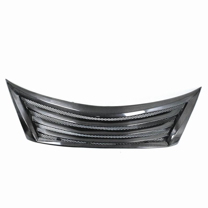 Frontstoßstangengrill Für Nissan Für Teana Für Altima 2013 2014 2015 Kühlergrill Racing Grills Auto Oberen Stoßfänger Intake Hood Mesh Grid Nebelscheinwerfer Gitter(Kohlefaser) von SYLTER