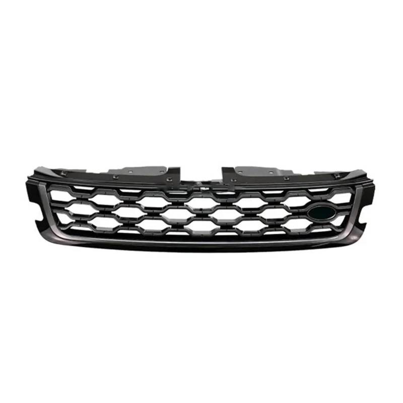 Frontstoßstangengrill Für Range Für Rover Für Evoque Für Stil 2020 2021 2022 Auto Vorderen Stoßfänger Grille Auto Zubehör Racing Grills Nebelscheinwerfer Gitter(Grey Grille) von SYLTER