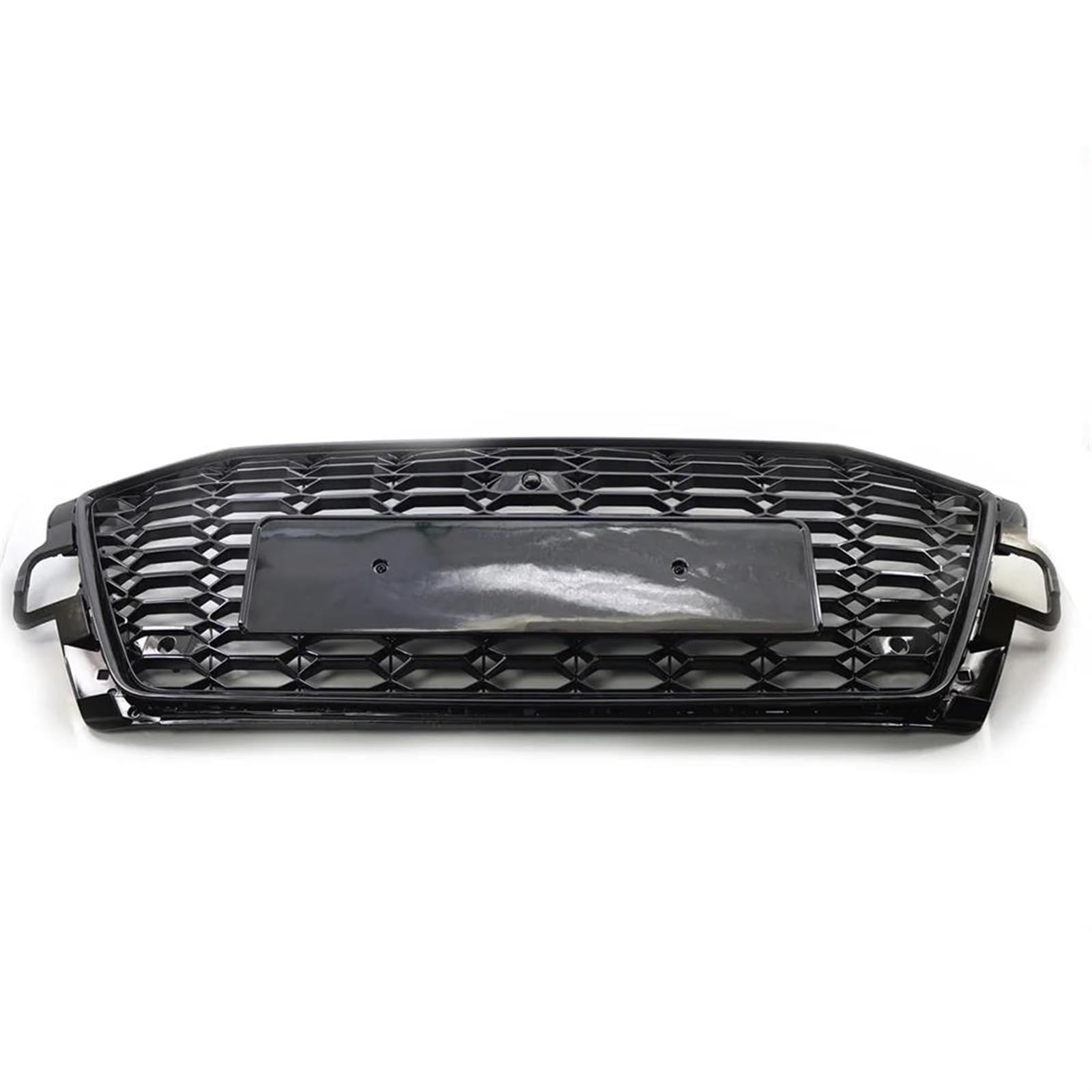 Frontstoßstangengrill Glänzendes schwarzes Auto-Waben-Frontgrill-Stoßfänger-Mesh-Girll für A4 B9.5 S4 2020 2021 2022 Nebelscheinwerfer Gitter von SYLTER