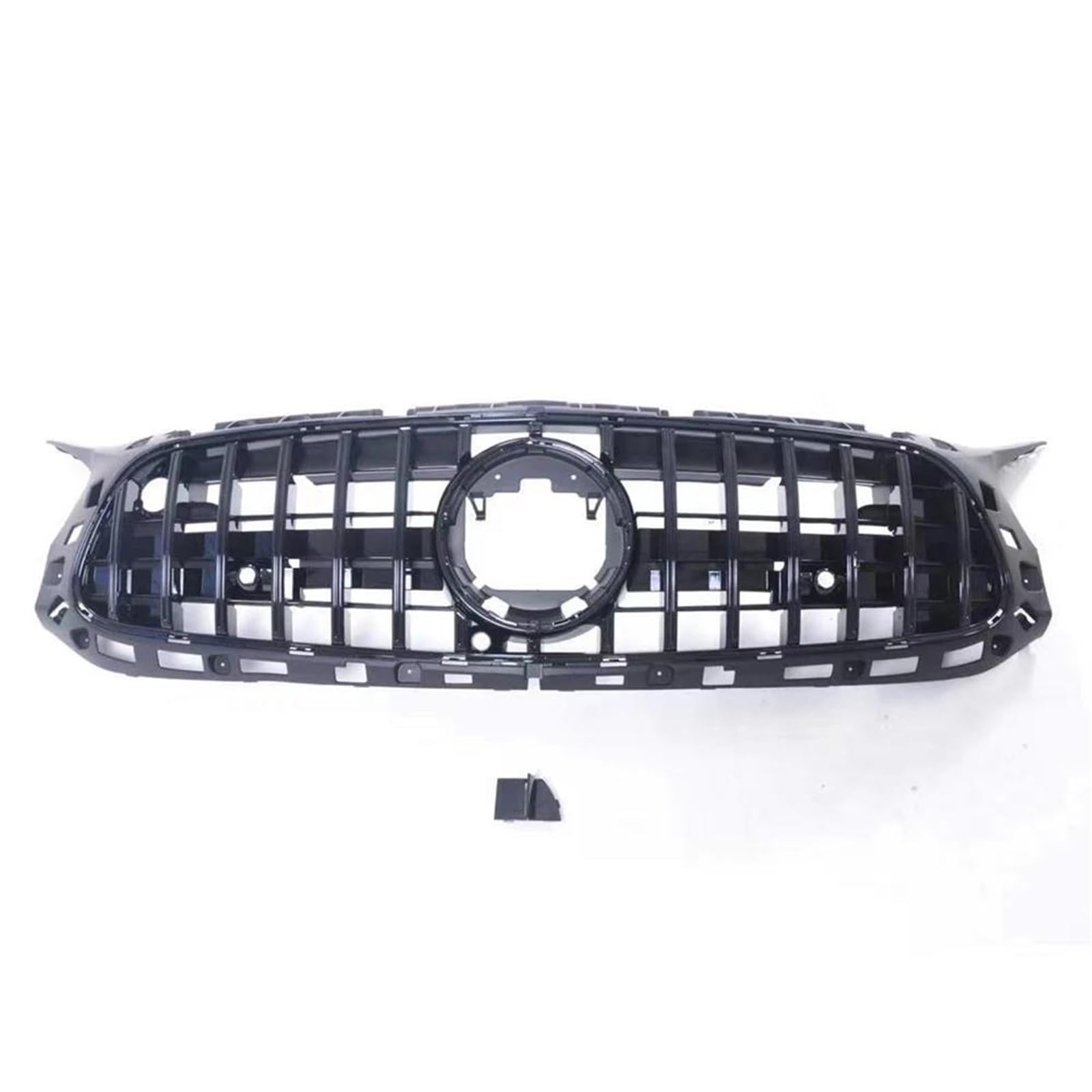 Frontstoßstangengrill Racing Frontgrill Für Mercedes Für Benz Für AMG Für GT Coupe C190 R190 2018 2019 2020 2 Tür Coupe Auto Oberen Stoßstange Haube Mesh Grid Nebelscheinwerfer Gitter von SYLTER