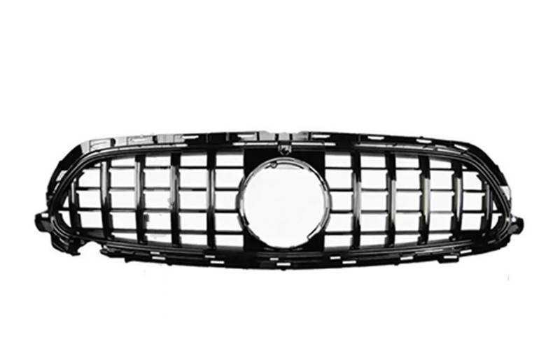 Frontstoßstangengrill Trim Front Stoßstange Grille Racing Haube Grill Für Mercedes Für Benz E klasse W213 E260 E300 E350 E400 E450 2021 2022 Nebelscheinwerfer Gitter(Black A) von SYLTER