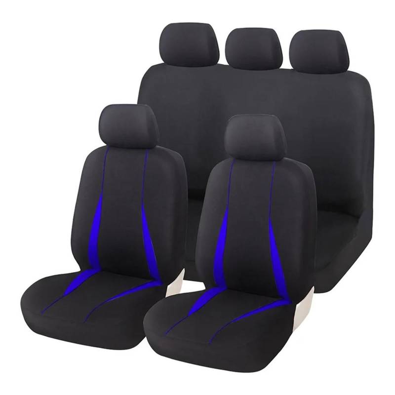 Sitzbezüge Auto Stoff Auto Sitz Schutz Pad Set Stuhl Sitz Abdeckung Für Infiniti Für QX30 QX50 QX56 QX60 QX70 QX80 Q45 q50 Q60 Vordersitzbezüge(EIN blaues) von SYLTER