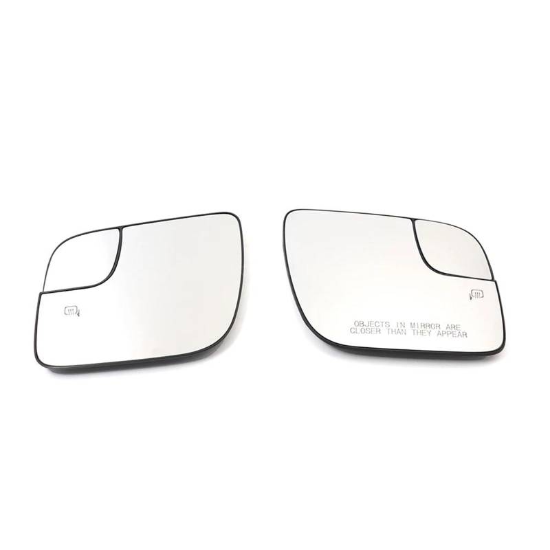 beheizbar Ersatzspiegelglas Spiegel Beheizte Seite Spiegel Glas Rückspiegel Objektiv für Ford für Explorer 2011-2018 Zubehör Spiegelglas Heizbar(A pair) von SYLTER