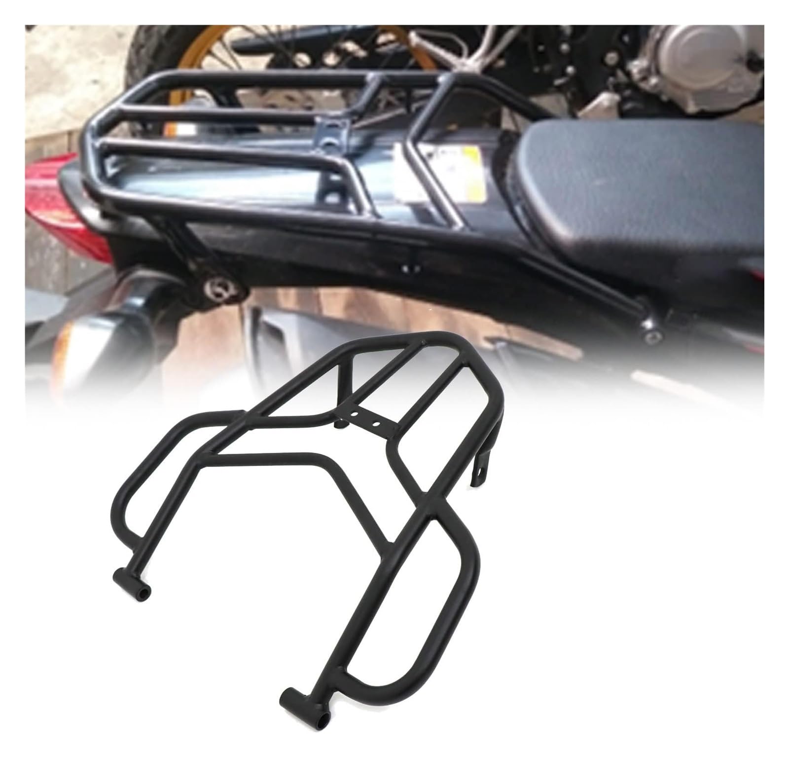 SYUBTGAN Für H&onda CRF250L CRF 250L CRF250 L CRF250M 2012-2023 Heckgepäckträger Rack Griffstütze Regal Motorraddekoration von SYUBTGAN