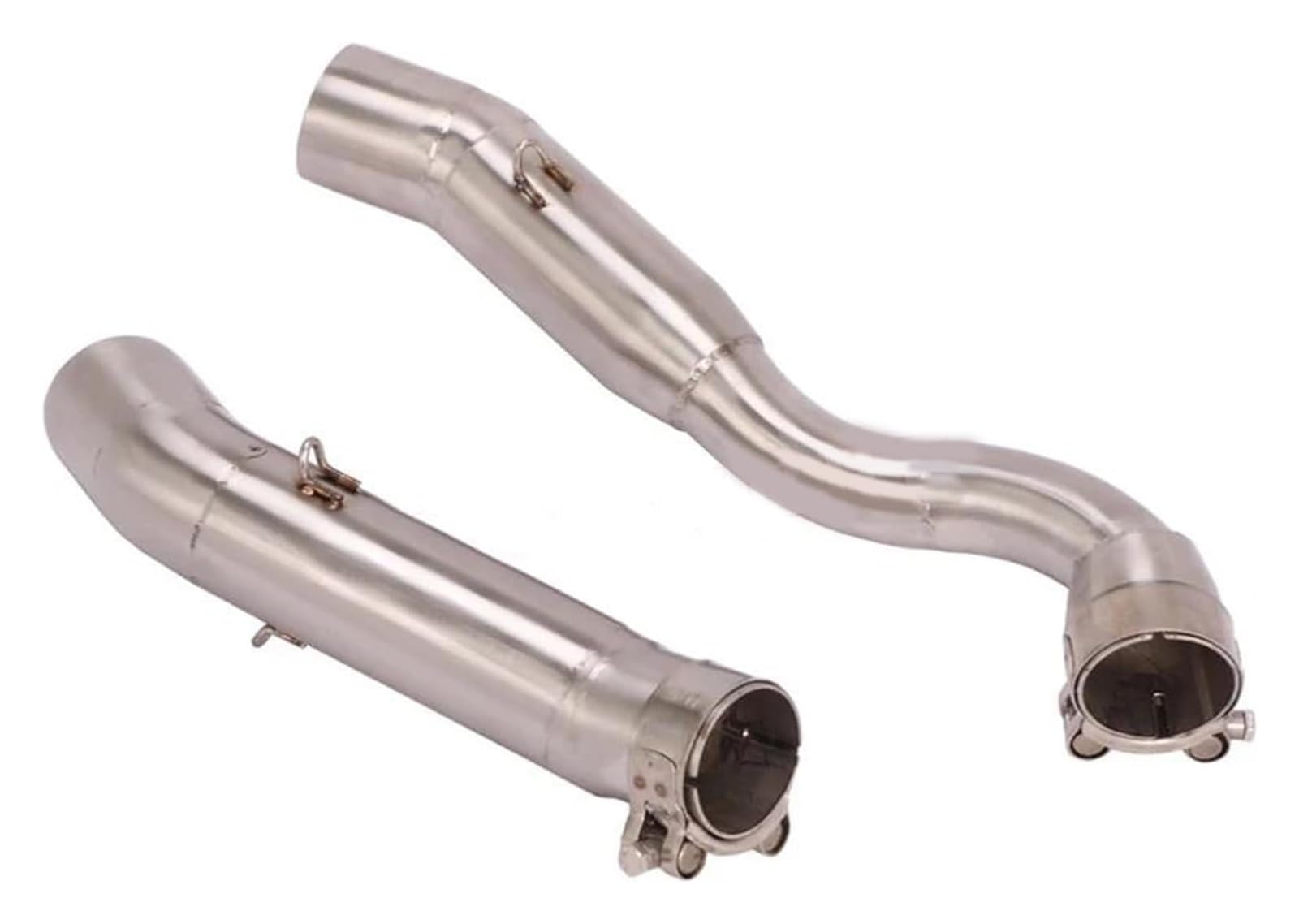 SYUBTGAN Für S&uzuki GSXR1000 GSX-R1000 2009 2010 2011 Motorradauspuff Slip-On-Auspuff Modifizierter Schalldämpfer Moto Escape Middle Link Pipe Auspuff Schalldämpfer von SYUBTGAN