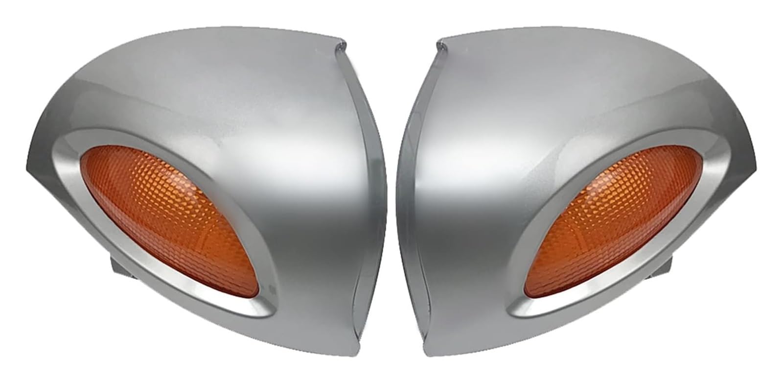 Motorrad Rückspiegel Für BM&W R1100 RT R1100 RTP R1150 RT Silber Motorrad Rückspiegel Blinker Lichter Abdeckung Motocross Spiegel von SYUBTGAN