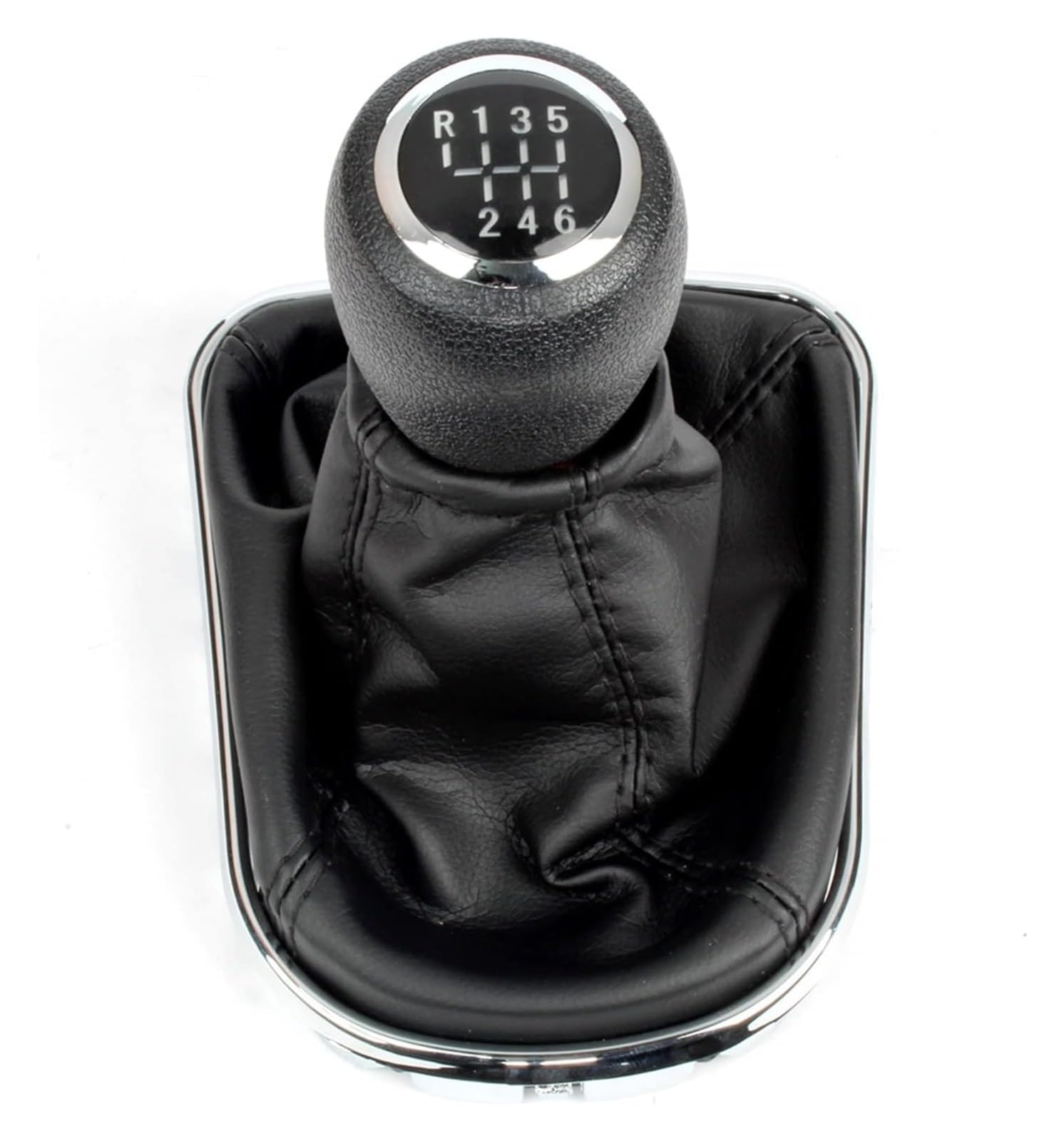 Schaltknäufe Accessoires Shifter Für Chevrolet Für Cruze 2008 2009 2010 2011 2012 MT Auto 5/6 Geschwindigkeit Manuelle Schalthebel Schaltknauf Leder Boot Schalthebel Knöpfe(6 Speed Knob bootB) von SYUBTGAN